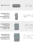 Bagsmart Compression Packing Cubes