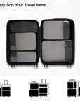 Bagsmart Compression Packing Cubes